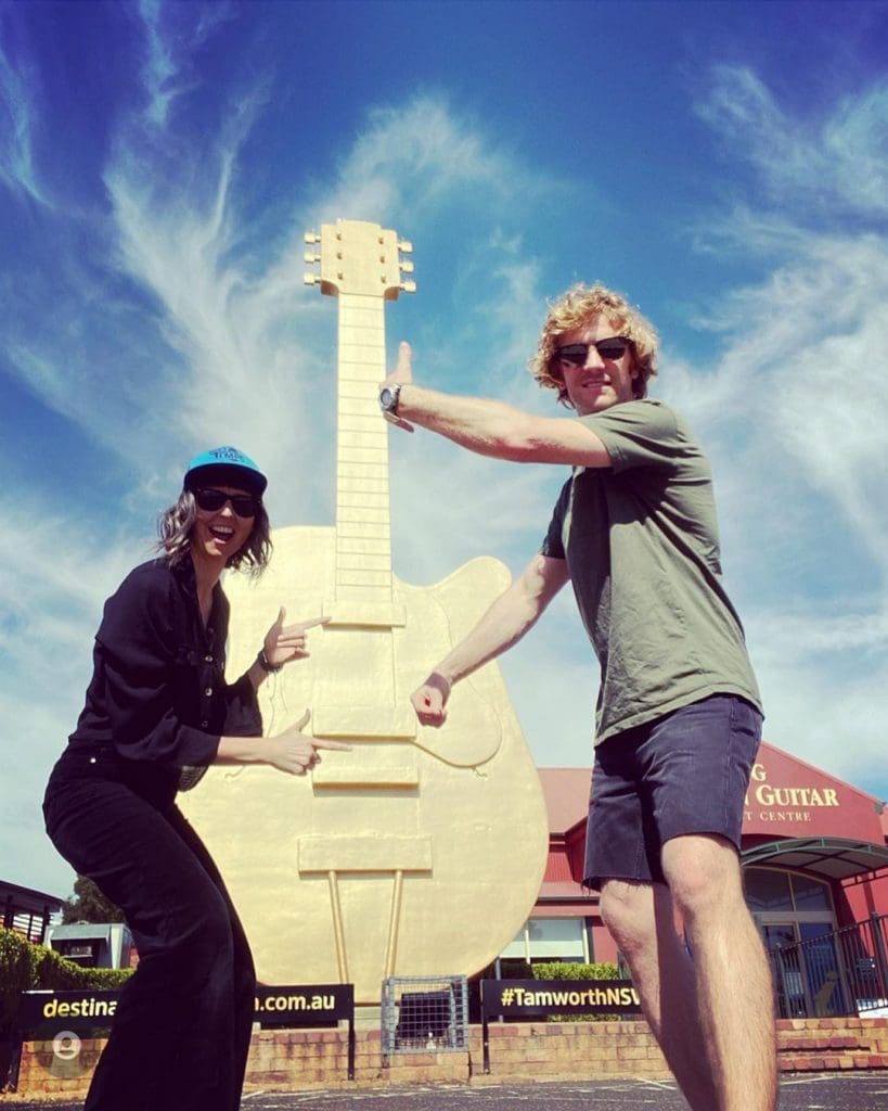 The Big Golden Guitar